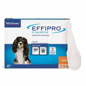 EFFIPRO 67mg (2-10 kg) suņiem N4